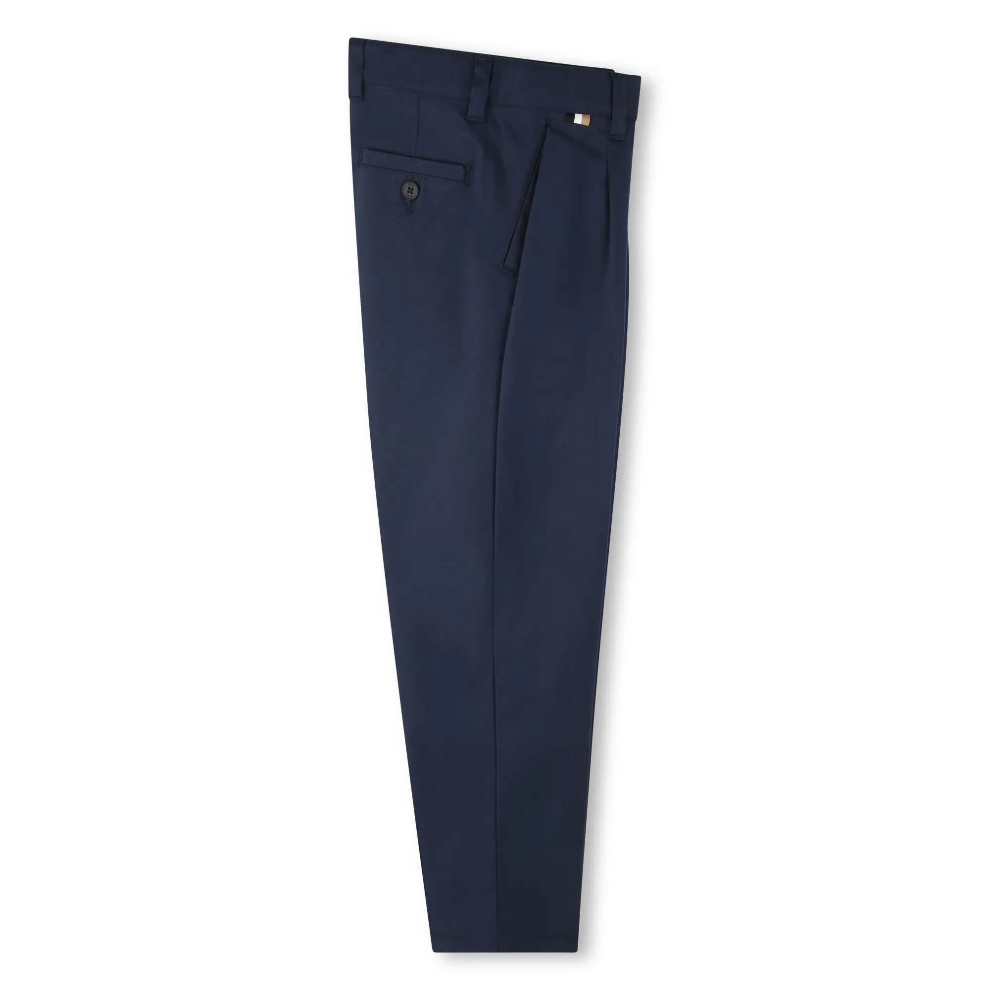 BOSS Pantalón chino de sarga lisa