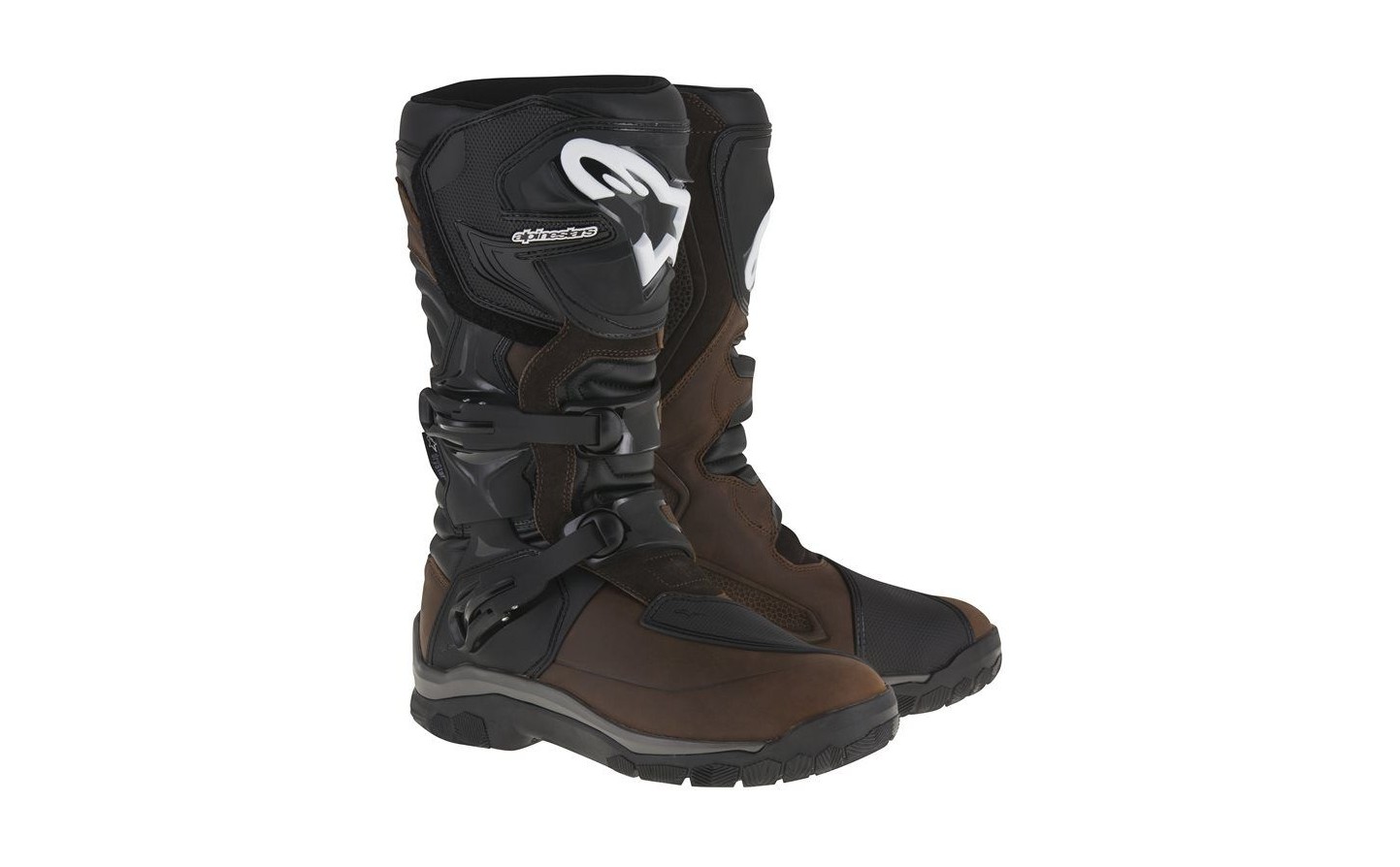 Botas Alpinestars Corozal Adventure Drystar Boots Oiled Leather Marrón Negro |20