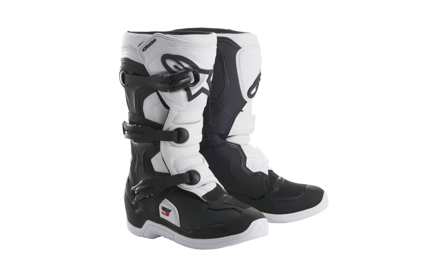 Botas Alpinestars Infantil Tech 3S Kids Negro Blanco |2014518-12|