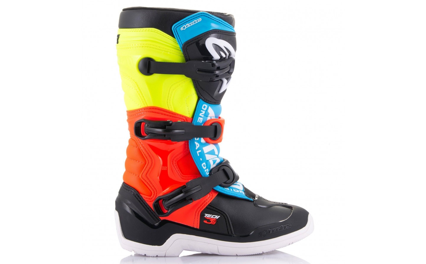 Botas Alpinestars Infantil Tech 3S Negro Amarillo Rojo |2014018-1538|