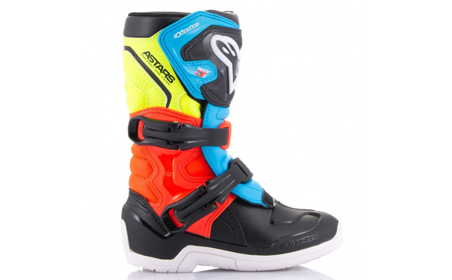 Botas Alpinestars Infantil Tech 3S Negro Amarillo Rojo |2014518-1538|