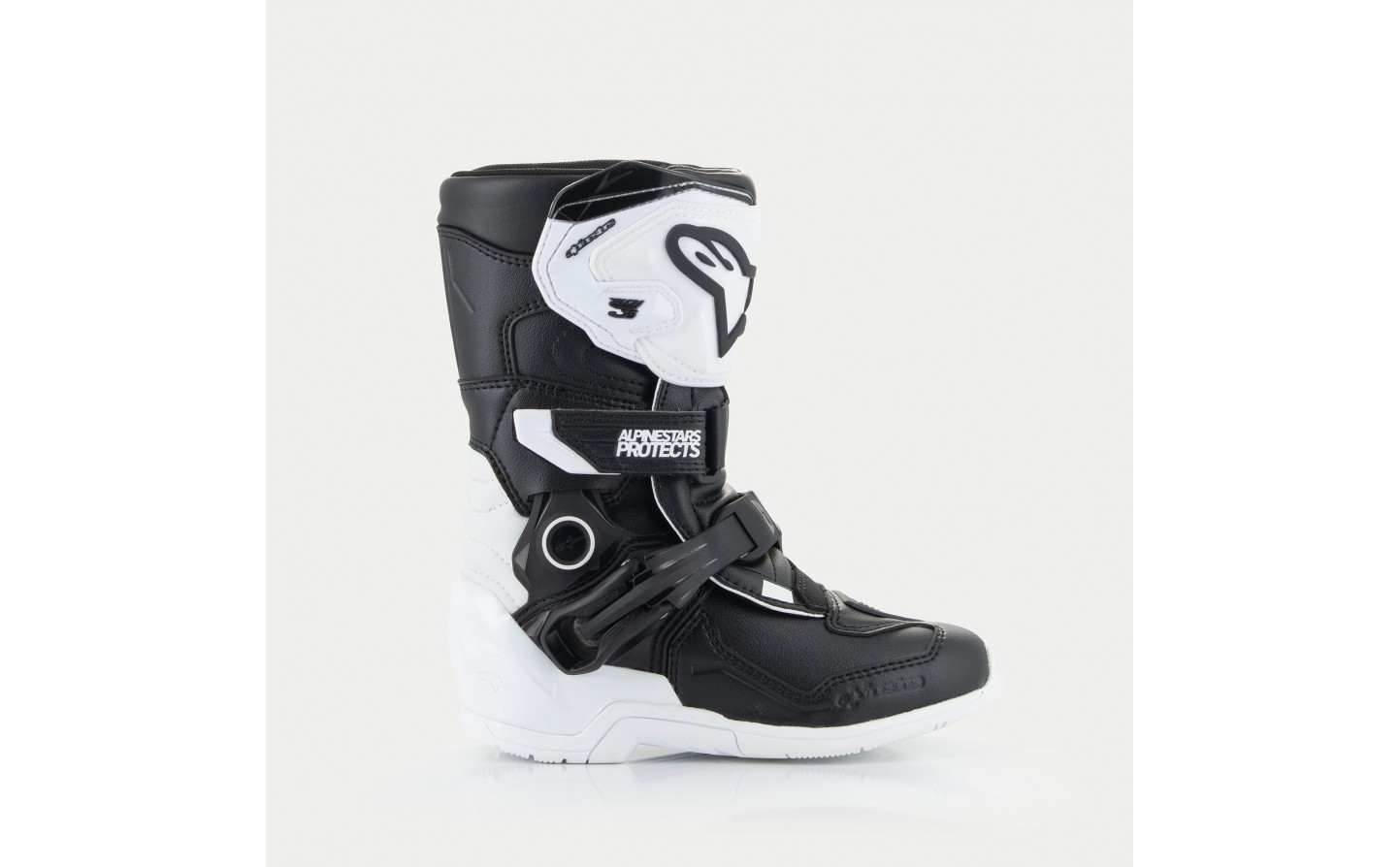 Botas Alpinestars Kids Tech 3S Blanco Negro |2014524-21|