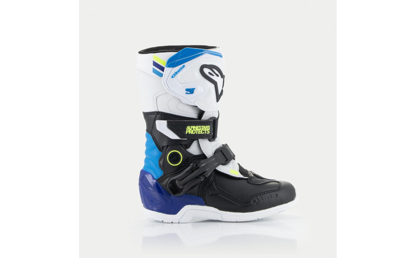 Botas Alpinestars Kids Tech 3S Blanco Negro Azul |2014524-2179|