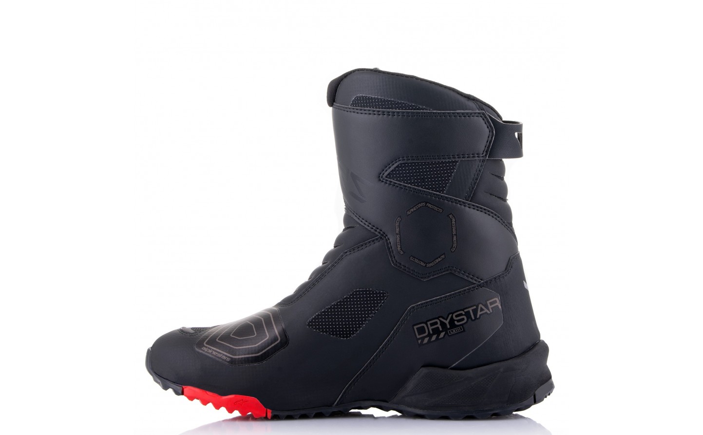 Botas Alpinestars Rt-7 Drystar Negro Rojo |2443023-13|