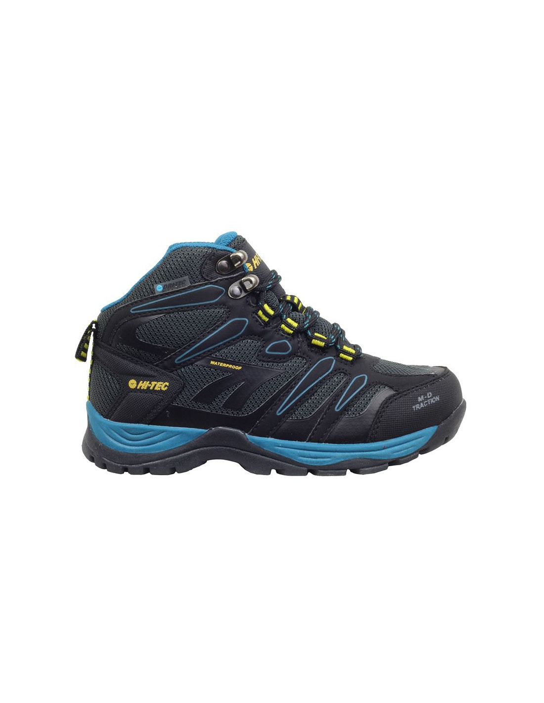 Botas de montaña Hi-Tec Muflon Mid WP Infantil Black