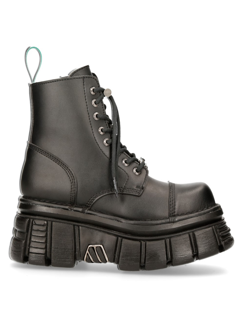 BOTAS ECO VEGAN NEGRO CUCHILLA