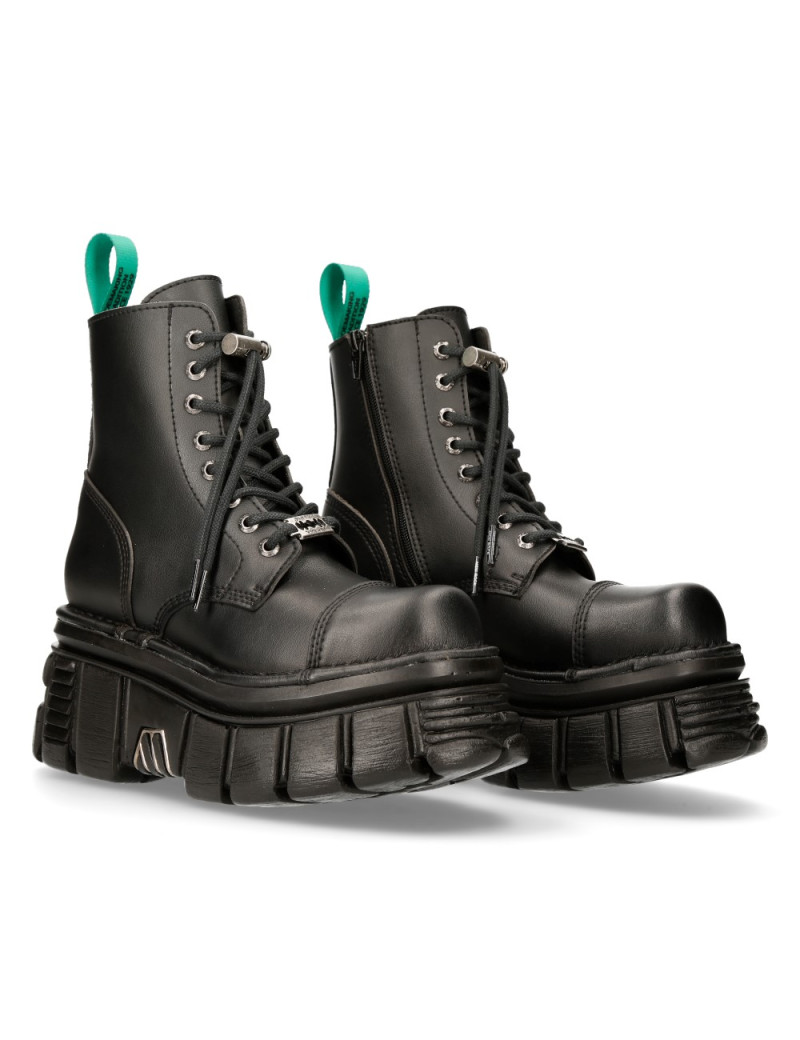 BOTAS ECO VEGAN NEGRO CUCHILLA