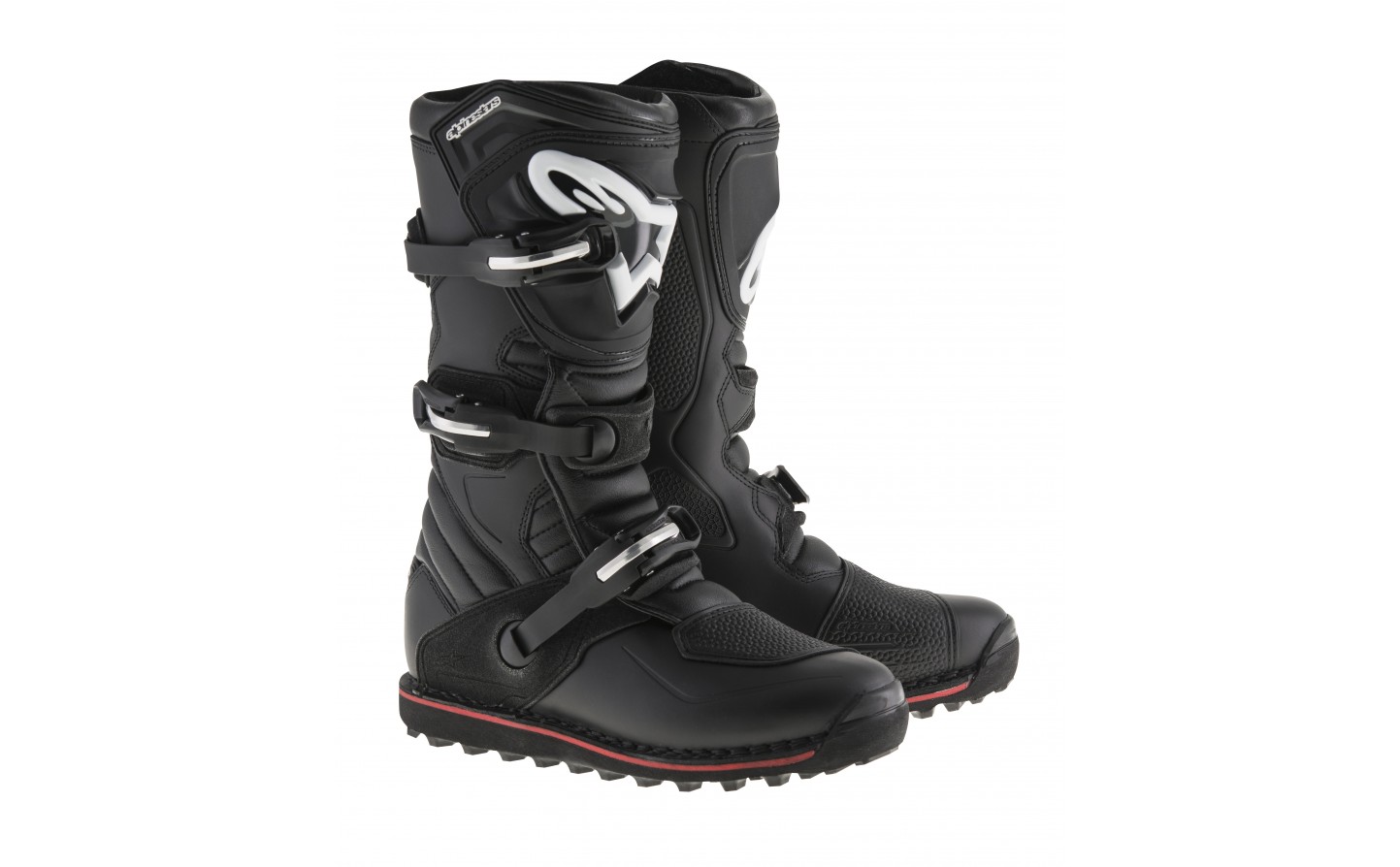 Botas Motocross Alpinestars Tech-T Negro Rojo |2004017-13|