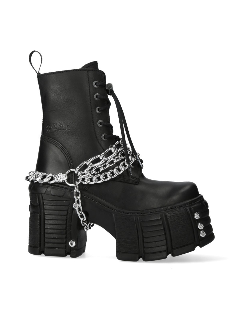 Botas newrock con cadenas