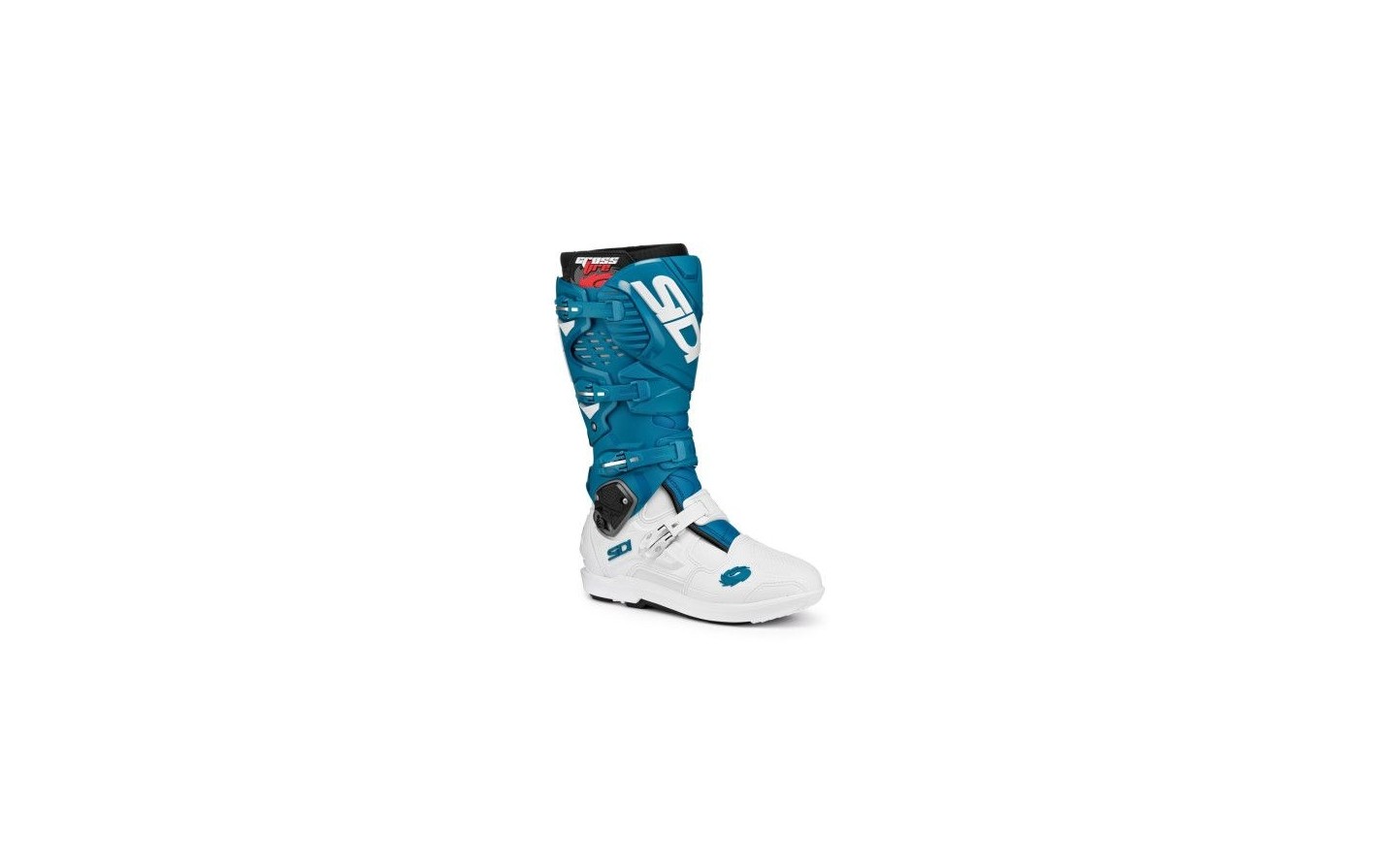 Botas Sidi Crossfire 3 Srs Blanco Azul Petroleo |BOSOF321744|