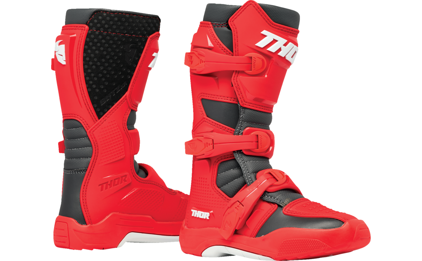 Botas Thor Infantil Blitz XR Rojo Charcoal |34110752|