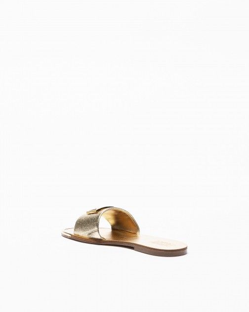 Chanclas Dkny Gracen Dorado