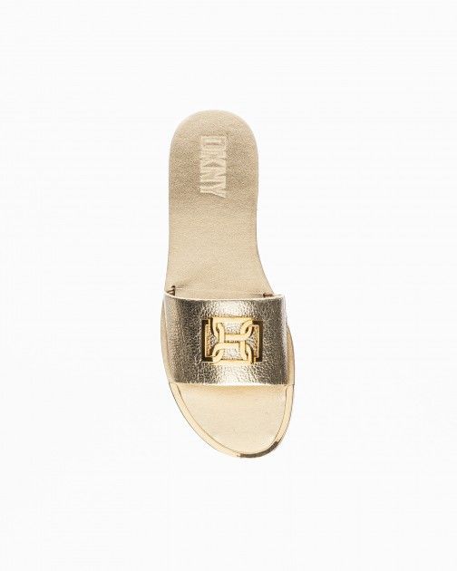 Chanclas Dkny Gracen Dorado