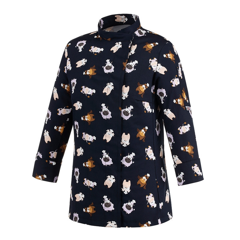 Chaqueta cocina mujer Woman Puppies - Egochef