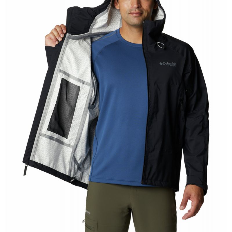 Chaqueta Columbia Mazama Trail™ Shell (negra) hombre