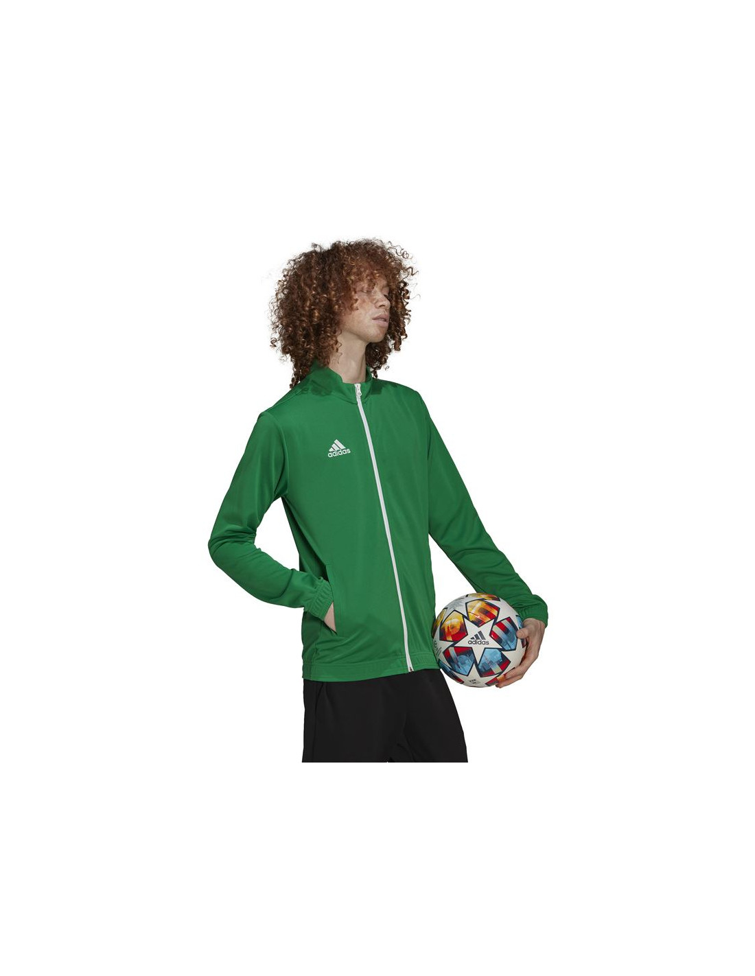 Chaqueta de fútbol adidas Entrada 22 M Green