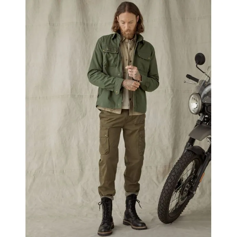 Chaqueta de moto Vintage Textil Mansion para hombre-Belstaff