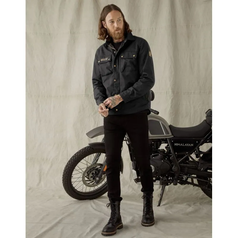 Chaqueta de moto Vintage Textil Mansion para hombre-Belstaff