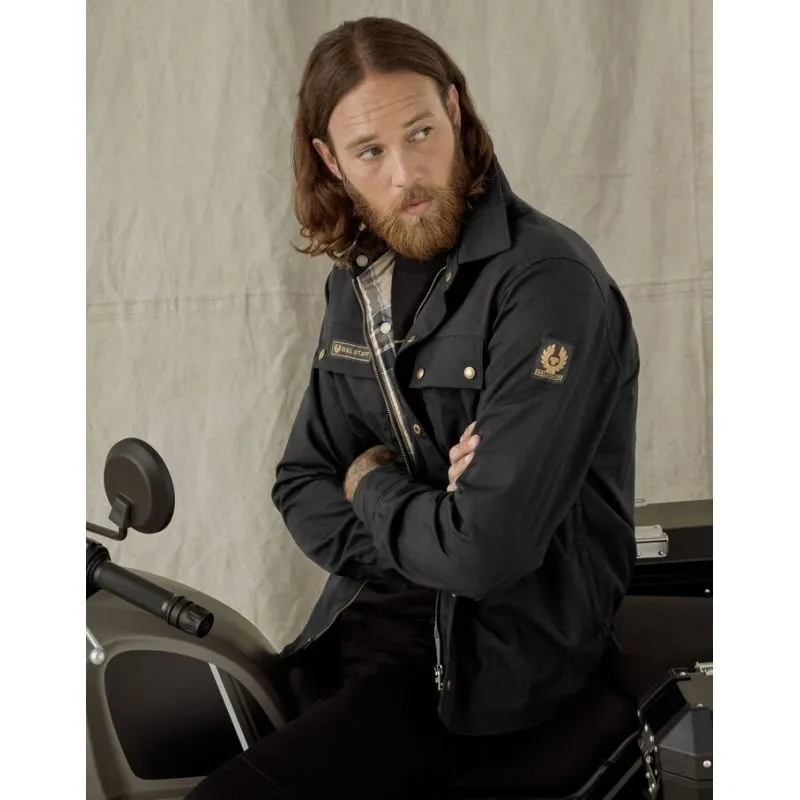 Chaqueta de moto Vintage Textil Mansion para hombre-Belstaff