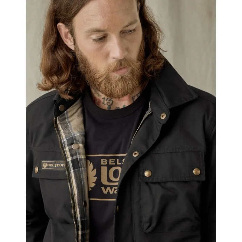 Chaqueta de moto Vintage Textil Mansion para hombre-Belstaff