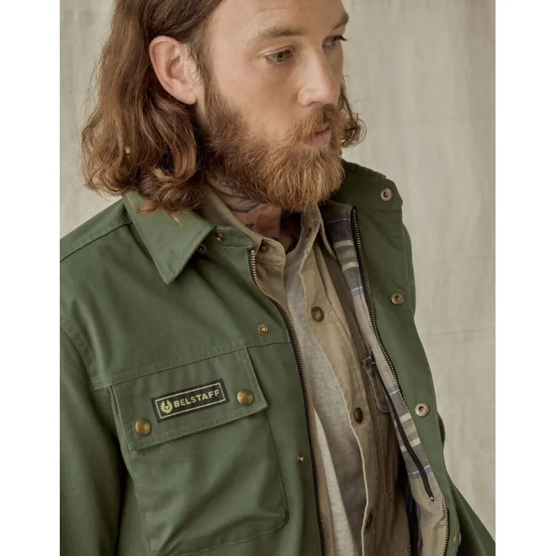 Chaqueta de moto Vintage Textil Mansion para hombre-Belstaff