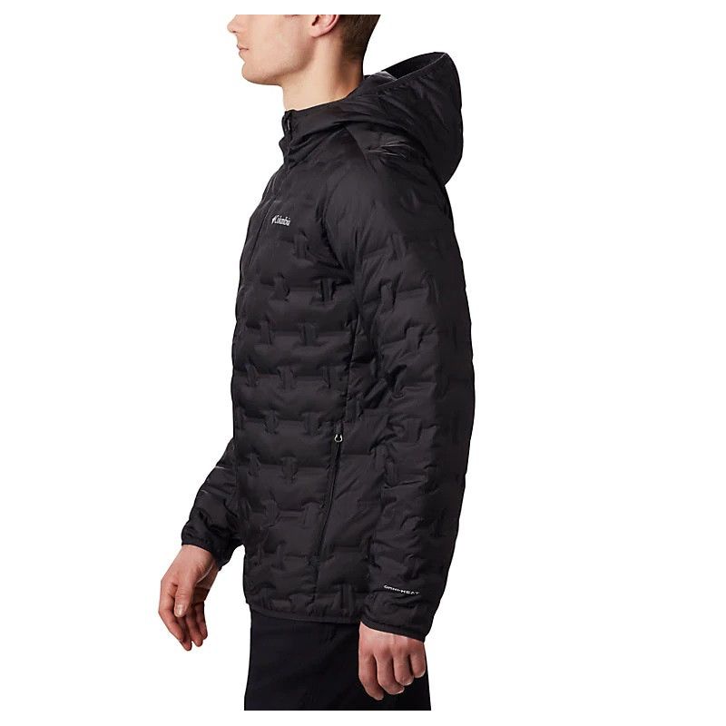 Chaqueta de plumón Columbia Delta Ridge Down (negro) Hombre