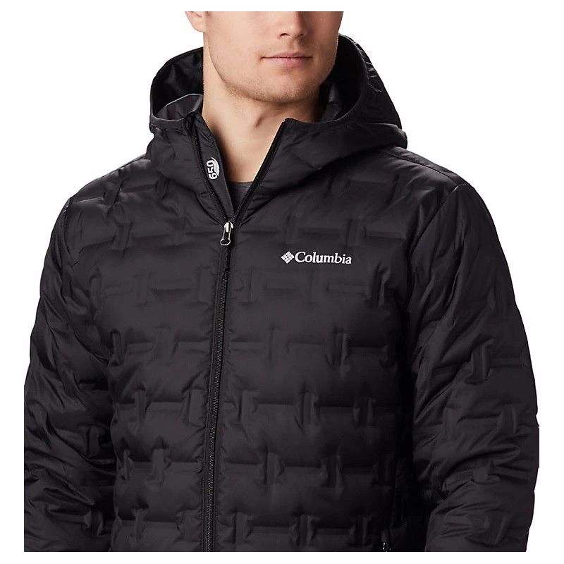 Chaqueta de plumón Columbia Delta Ridge Down (negro) Hombre