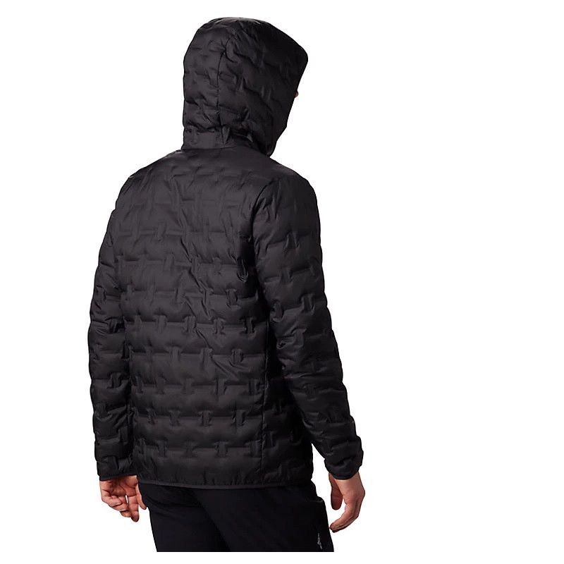 Chaqueta de plumón Columbia Delta Ridge Down (negro) Hombre