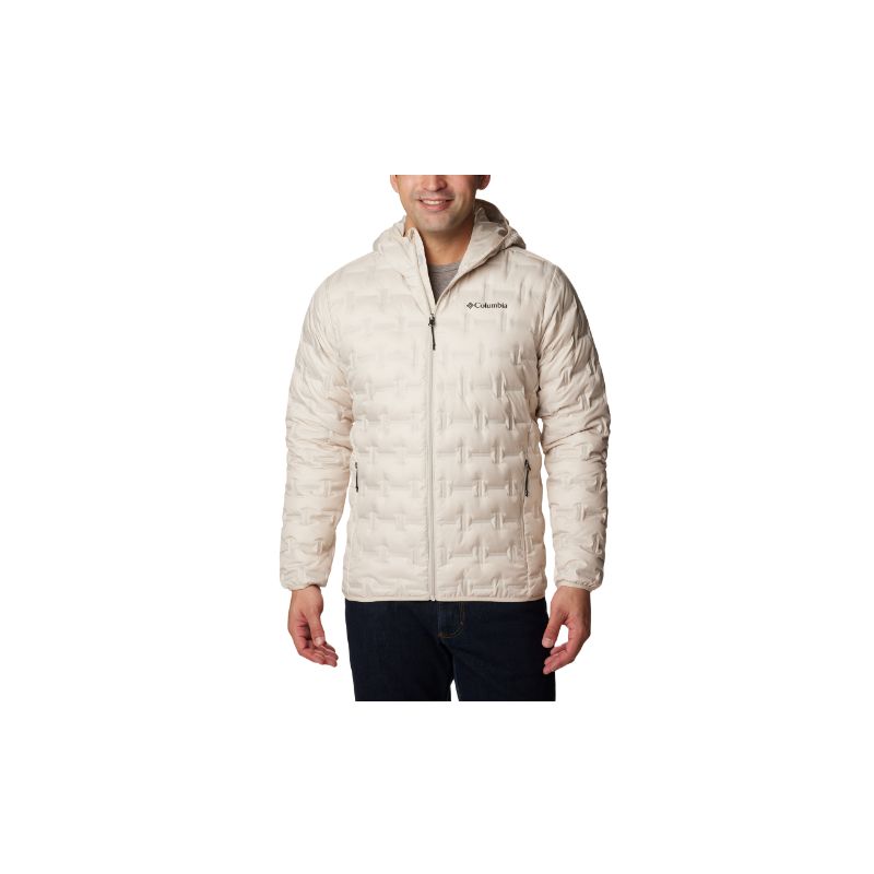 Chaqueta de plumón con capucha para hombre Columbia Delta Ridge (Piedra oscura)