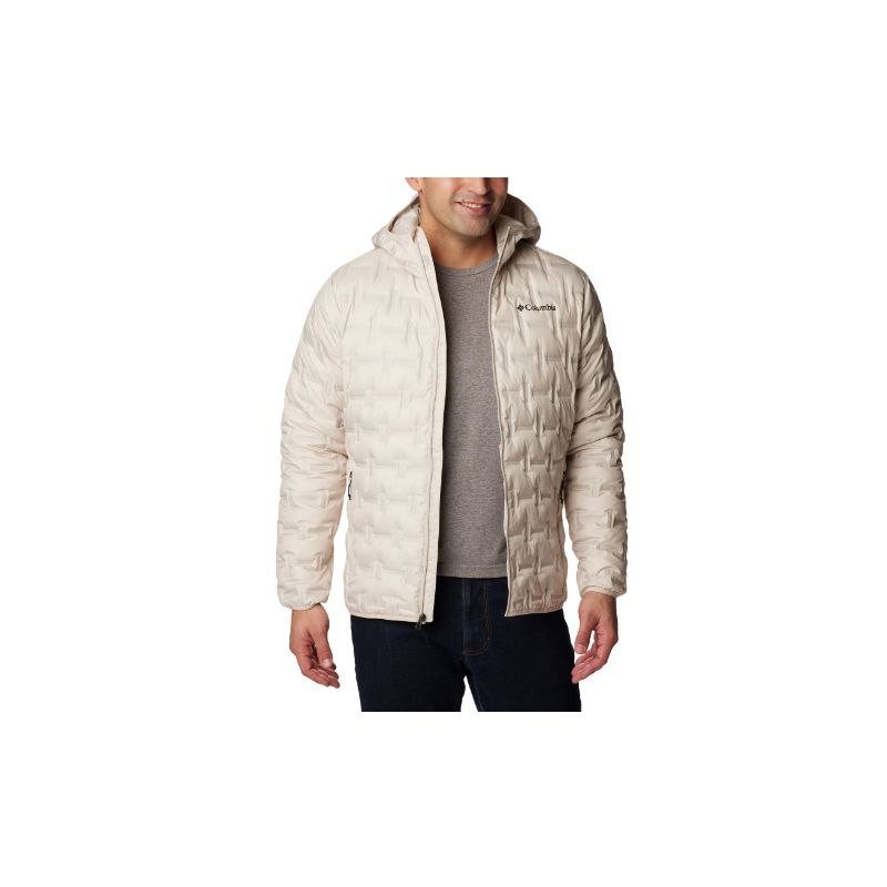 Chaqueta de plumón con capucha para hombre Columbia Delta Ridge (Piedra oscura)