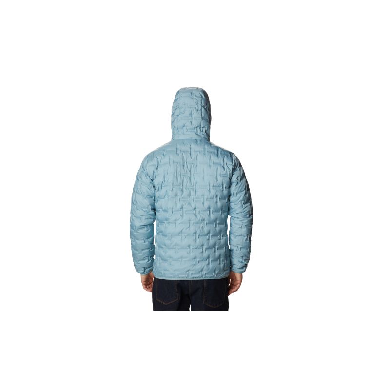 Chaqueta de plumón con capucha para hombre Columbia Delta Ridge (Stone Blue)