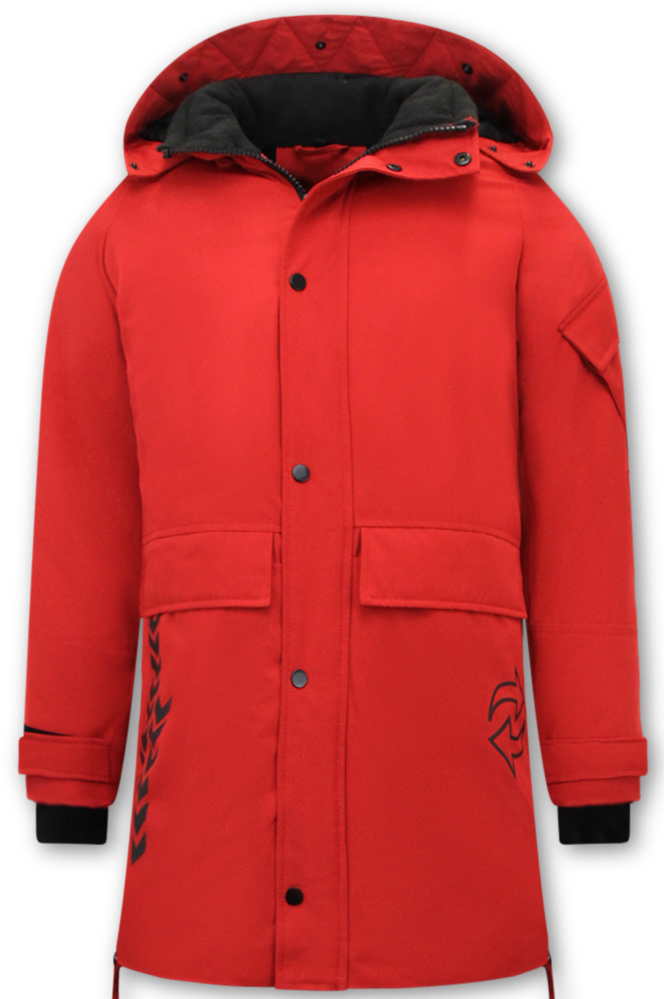 Chaqueta Deportiva De Invierno Para Hombre - 9803 - Rojo