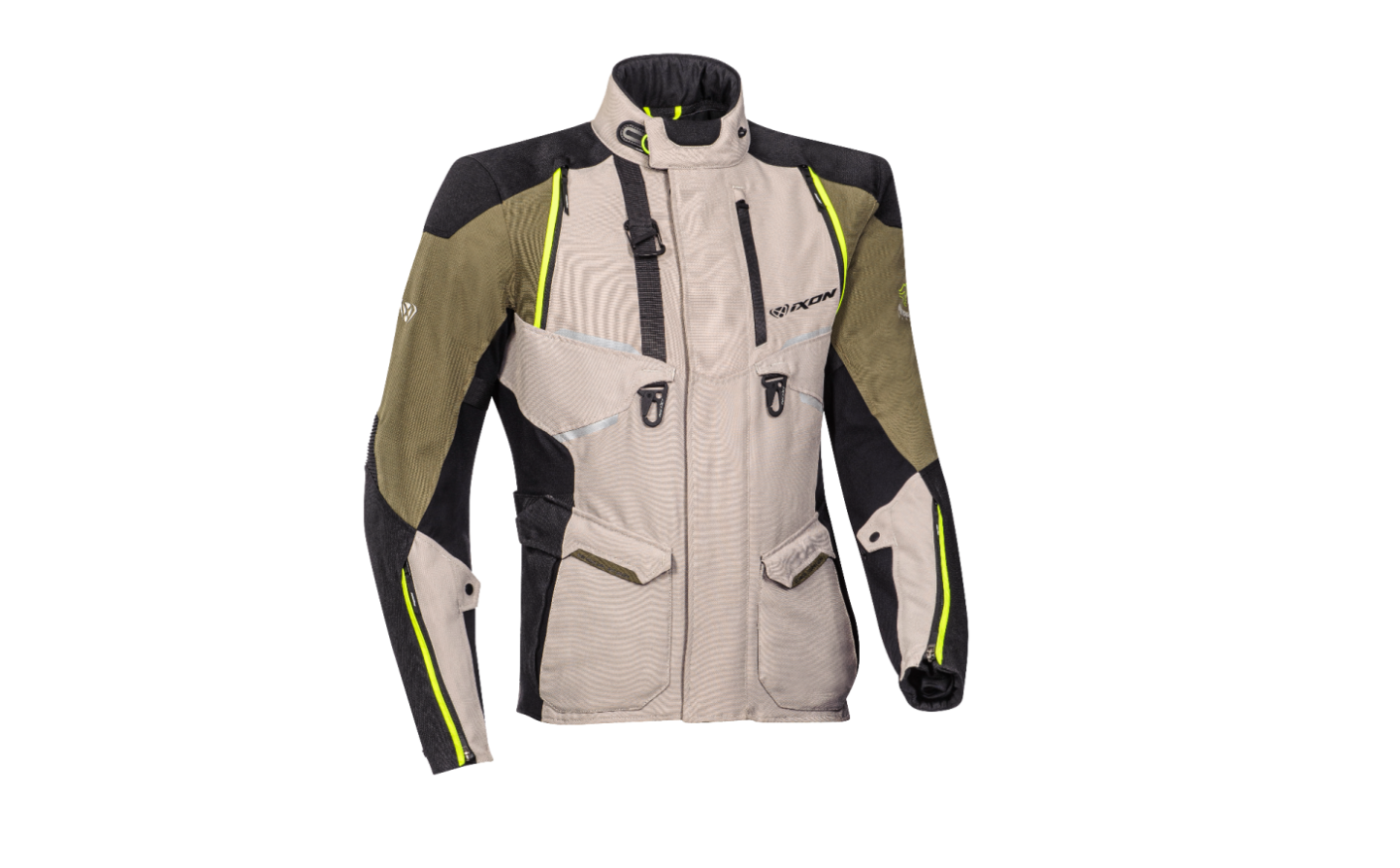 Chaqueta Ixon Eddas Gris Khaki Negro |105101070-6025|