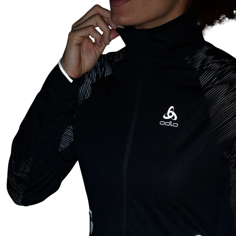 Chaqueta Odlo Zeroweight Pro Warm (Negra) Mujer