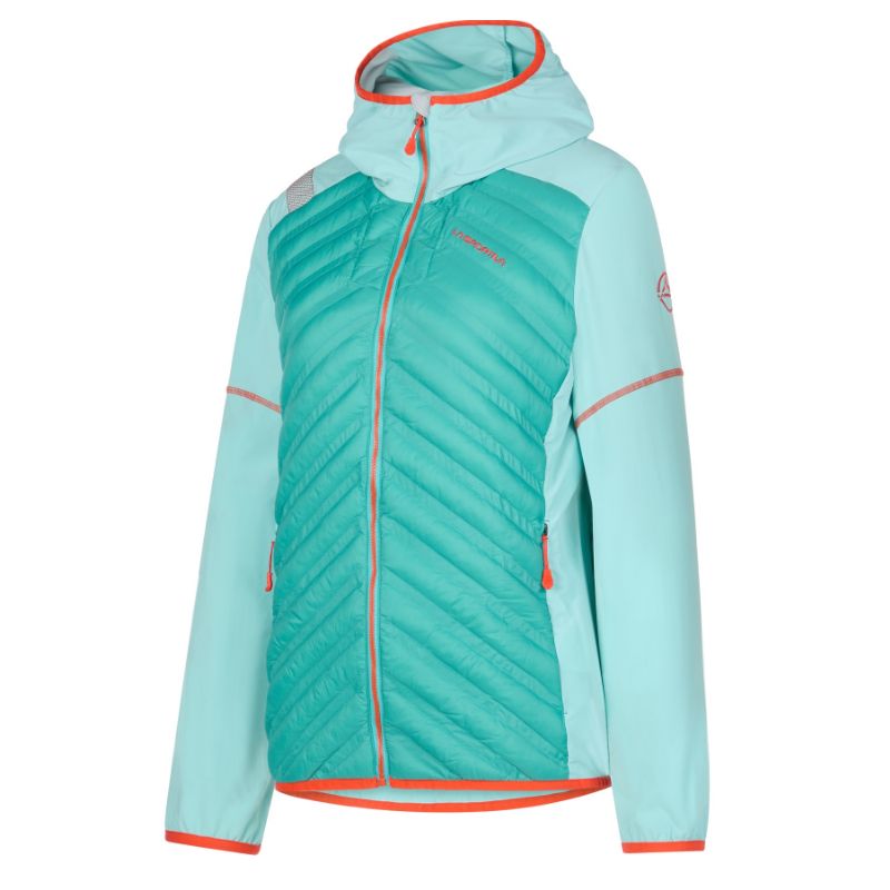 Chaqueta trail running La Sportiva Koro (Lagoon/Iceberg) Mujer