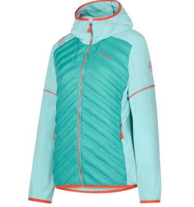 Chaqueta trail running La Sportiva Koro (Lagoon/Iceberg) Mujer