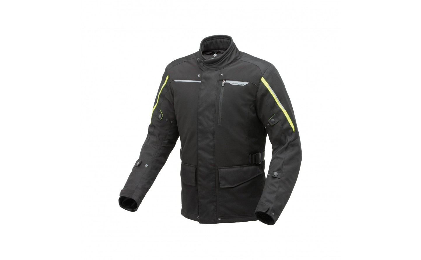 Chaqueta Tucano Urbano 4Stroke Negro Amarillo Fluor |001401570|