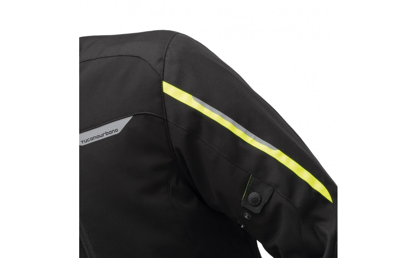 Chaqueta Tucano Urbano 4Stroke Negro Amarillo Fluor |001401570|