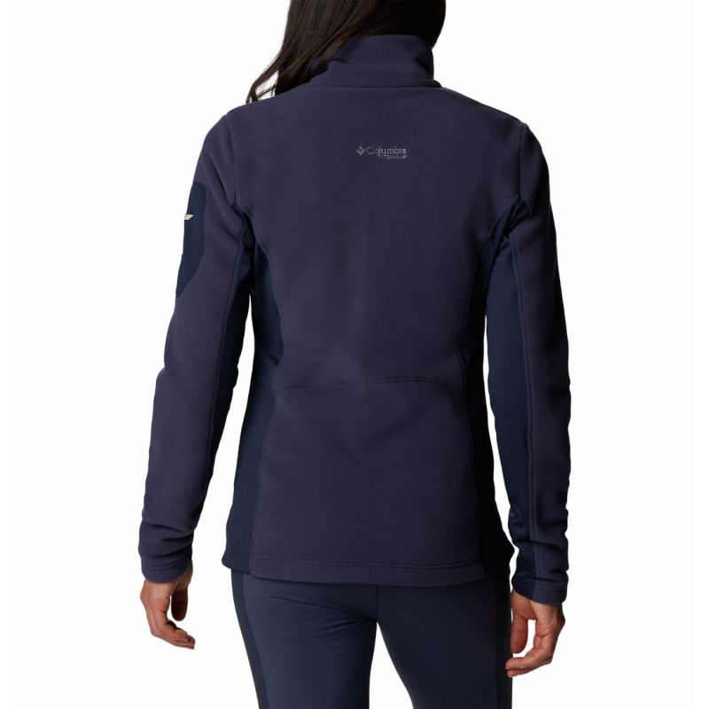 Columbia Titan Pass 2.0 II (Nocturnal, Dark Nocturnal) chaqueta polar con cremallera para mujer