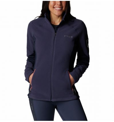 Columbia Titan Pass 2.0 II (Nocturnal, Dark Nocturnal) chaqueta polar con cremallera para mujer