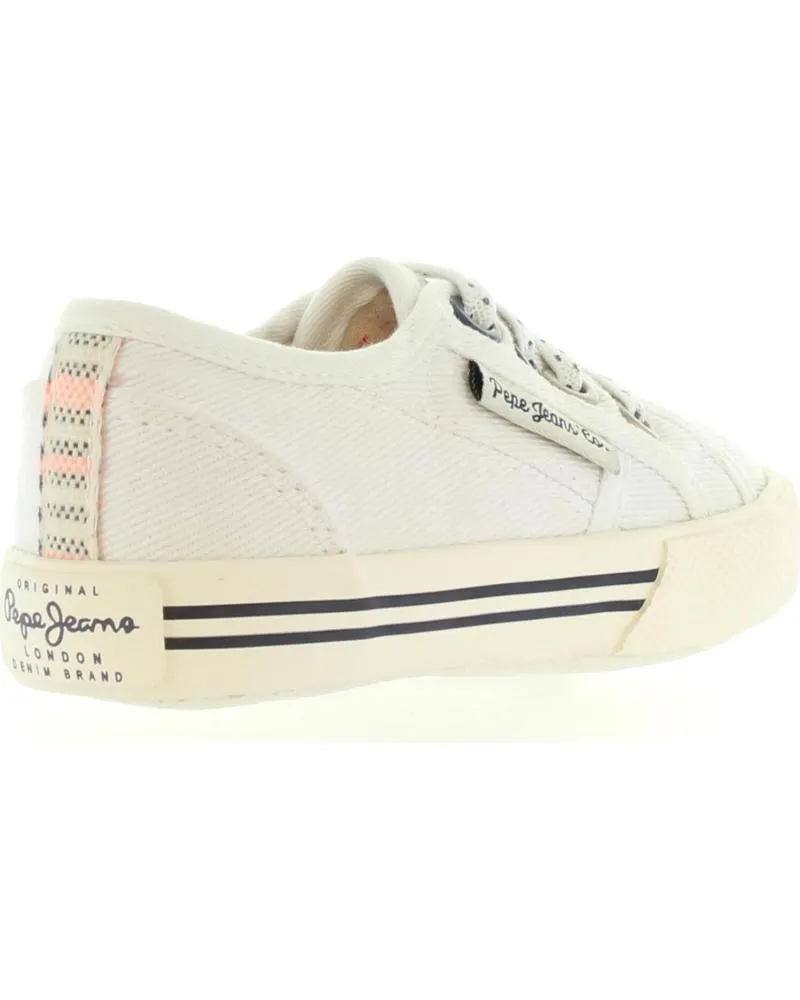 Deportivas de Niña y Niño PEPE JEANS PGS30198 BAKER 800 WHITE