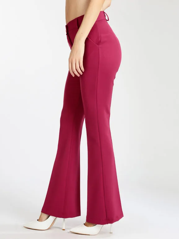 Frenetika Pantalón acampanado de mujer elegante