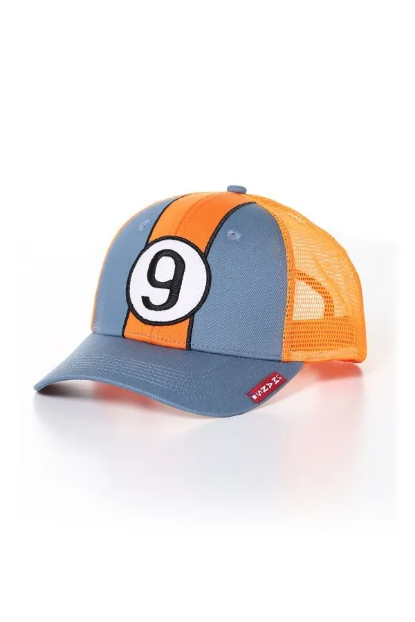 Gorra Hombre 24H Le Mans Casquette 1966 Bleu/Orange