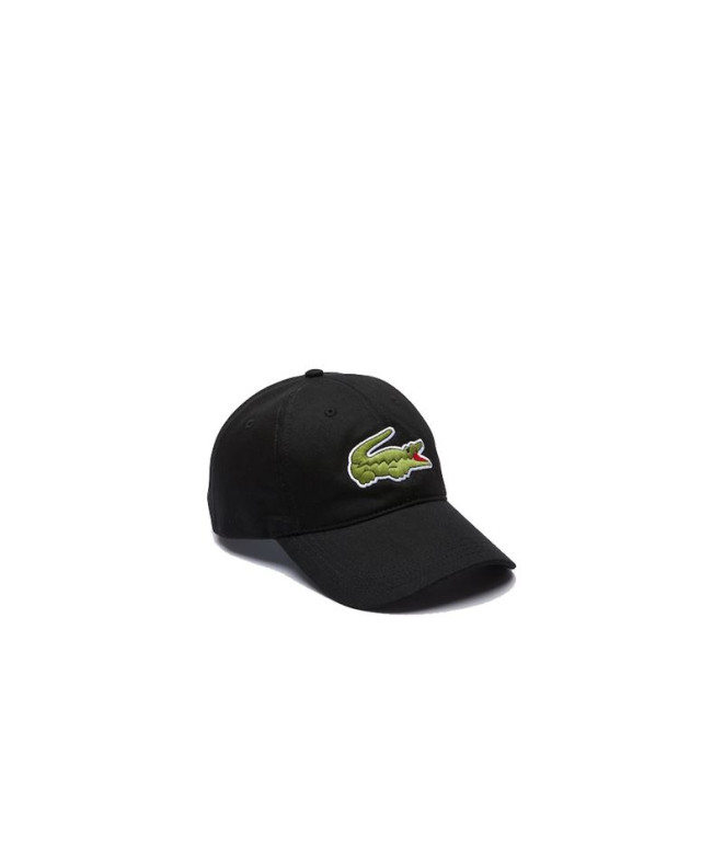 Gorra Lacoste Ovesized Negro