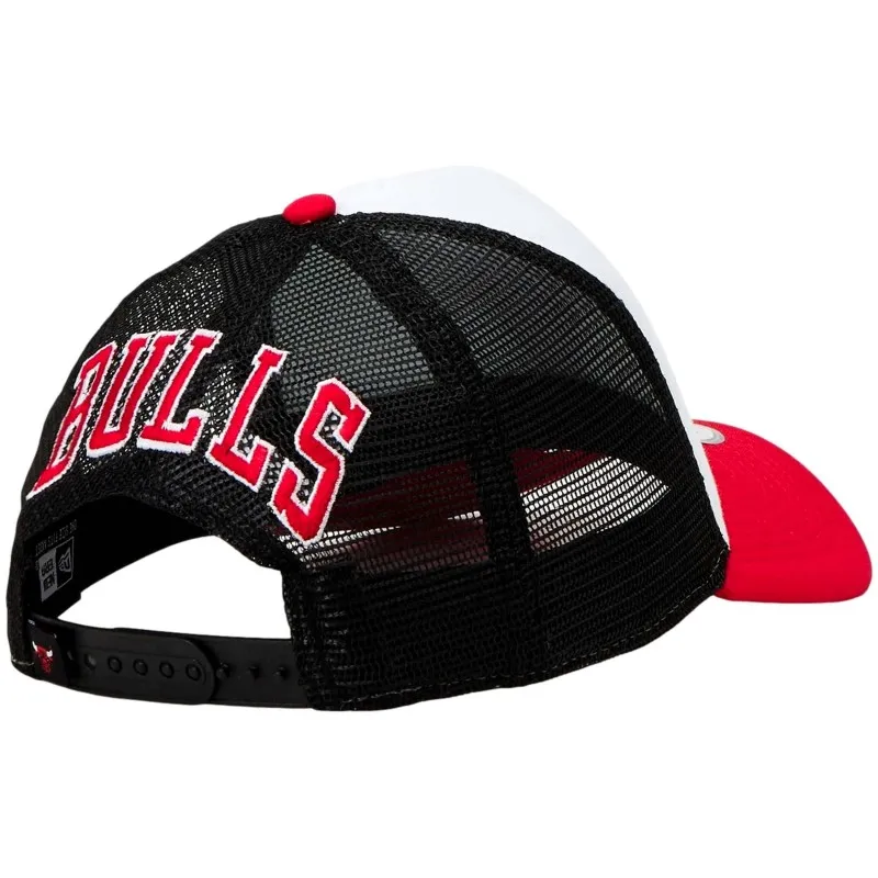 Gorra New Era Team Colour Blck Trucker Chicago Bulls