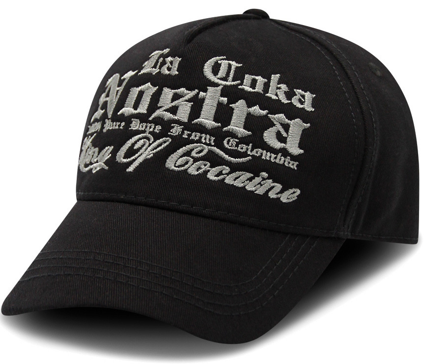 King of Cocaine Gorra Hombre  - Negro