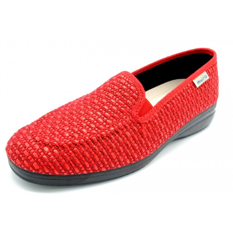 Muro 805 Roja | Zapatilla de rafia