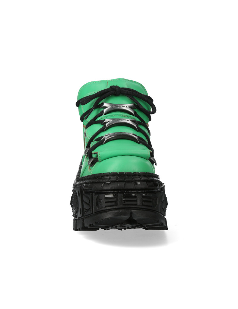 Newrock zapatos verde tank casual