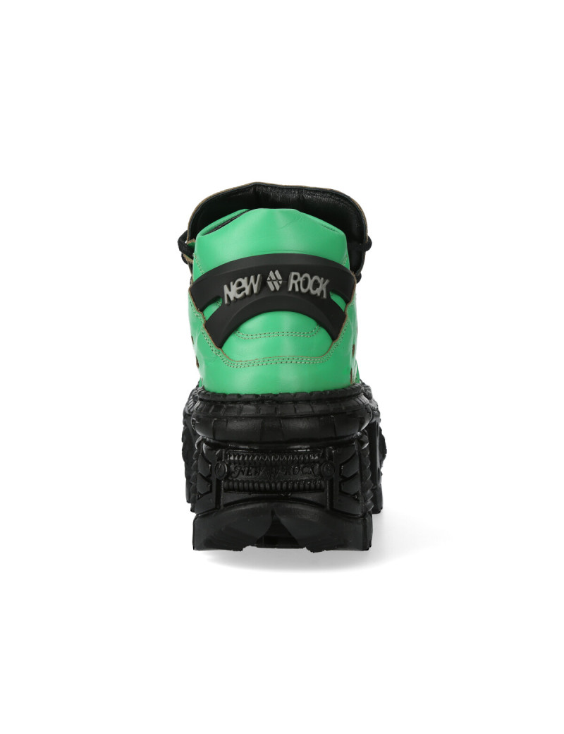 Newrock zapatos verde tank casual