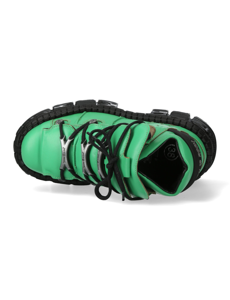 Newrock zapatos verde tank casual